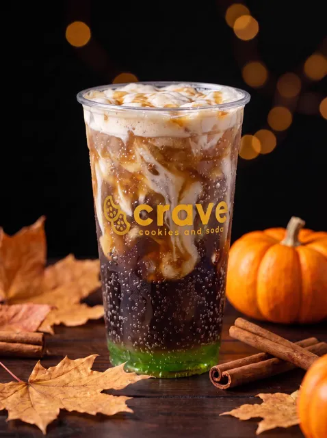 Caramel Apple Pop loaded soda